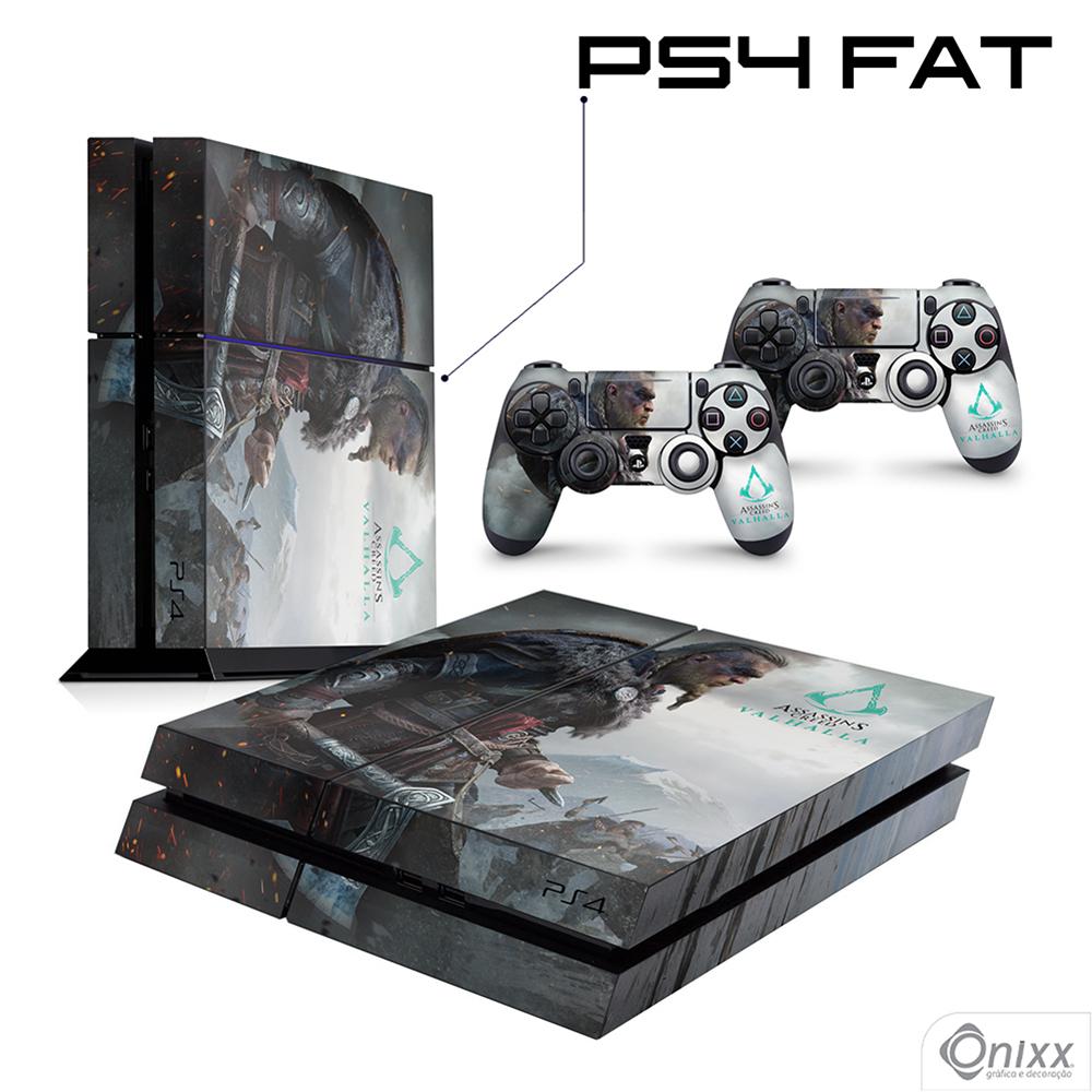 Skin Adesivo Playstation 4 FAT Assassins Creed Valhalla